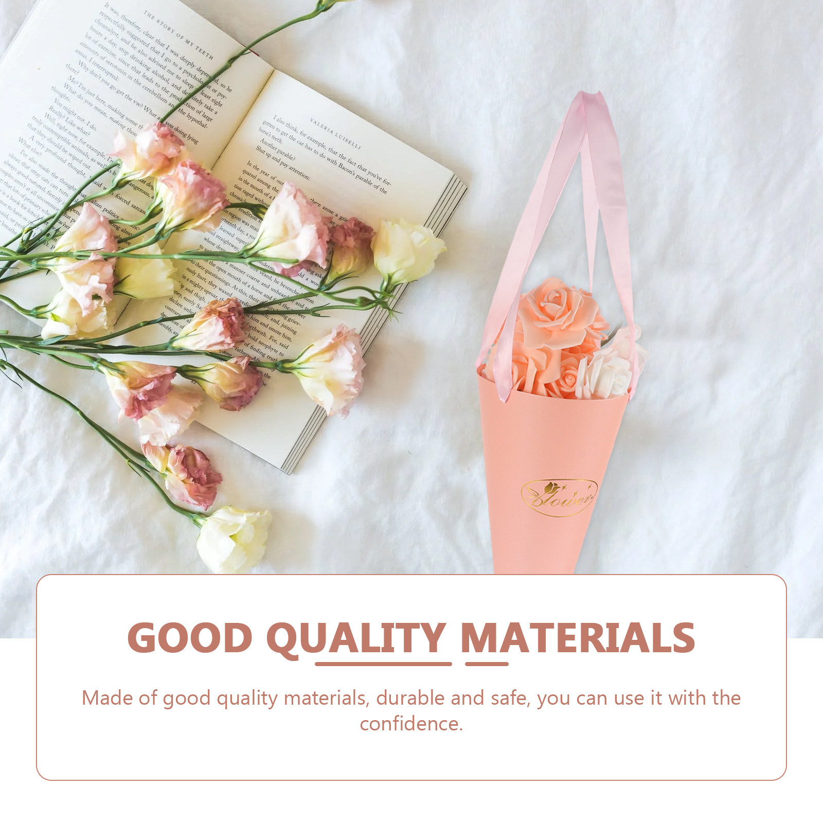 6Pcs Fresh Flower Bucket Chic  – Florist Supply Paper recenzja i cena