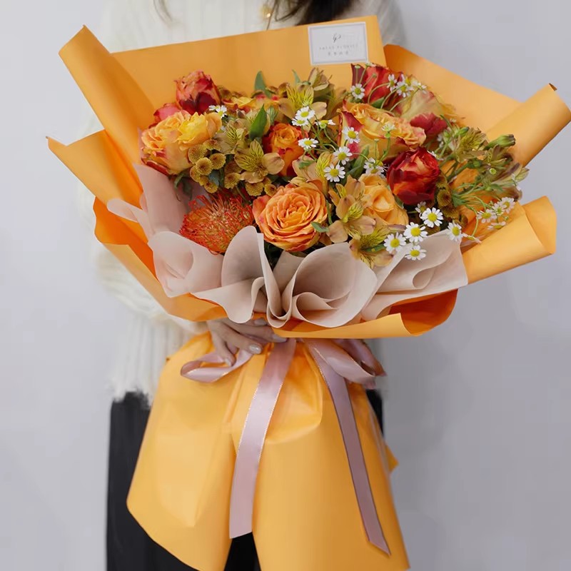 Korean Style Solid Color Paper – Florist Supply Paper recenzja i cena
