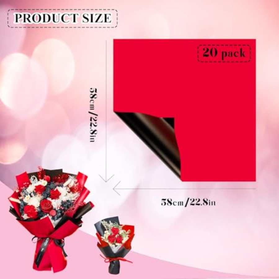 20 Sheets Flower Wrapping Pape – Florist Supply Paper recenzja i cena