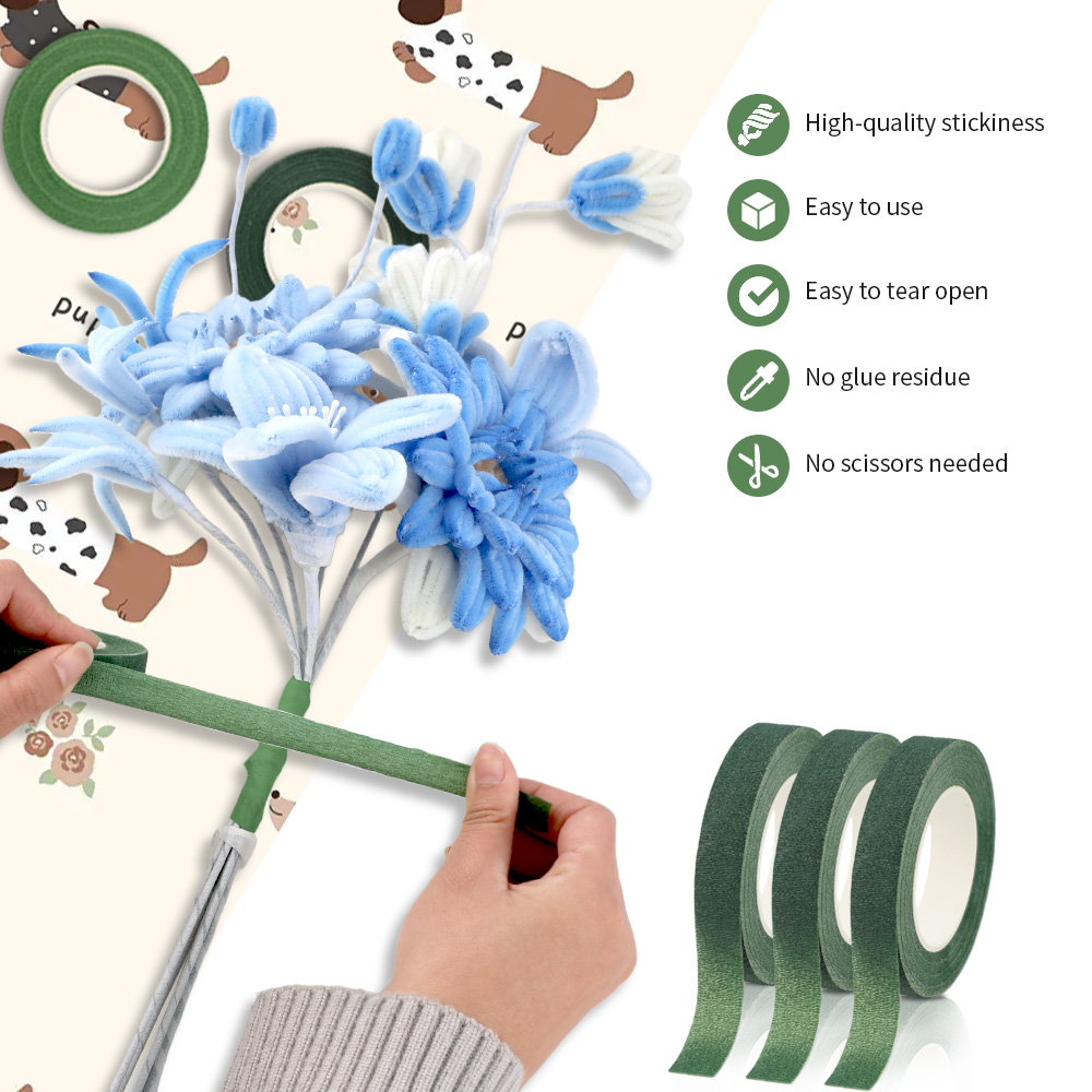 Floriculture Tape Self-adhesiv – Florist Supply Paper recenzja i cena