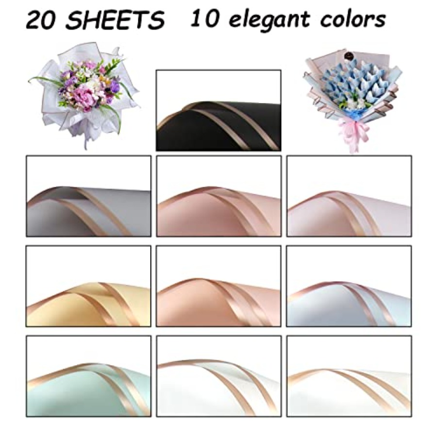 20 Sheets Flower Wrapping Pape – Florist Supply Paper recenzja i cena