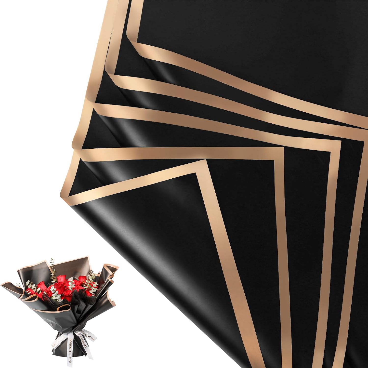 NESCCI 20 Sheets Flower Wrappi – Florist Supply Paper recenzja i cena