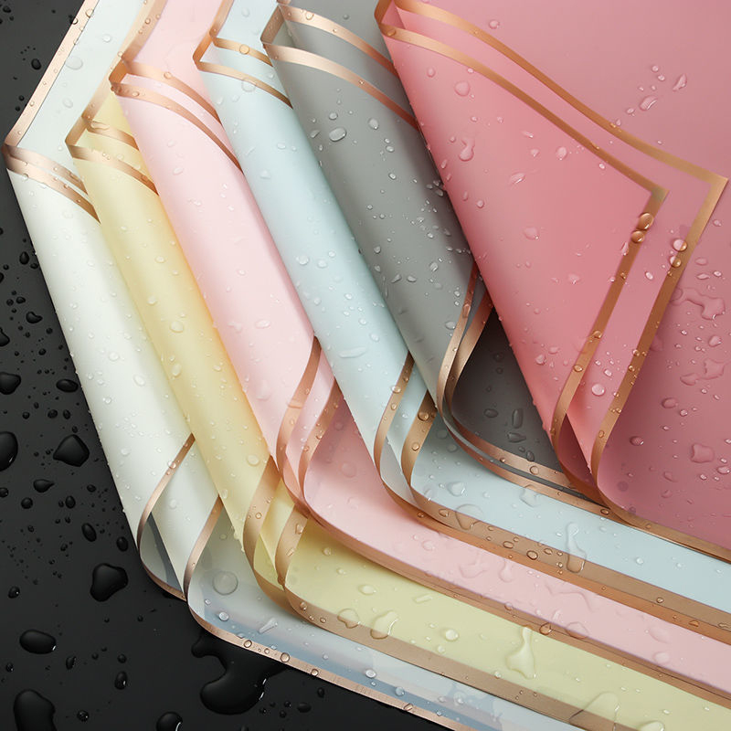 10pcs/set Waterproof Gold Bord – Florist Supply Paper recenzja i cena